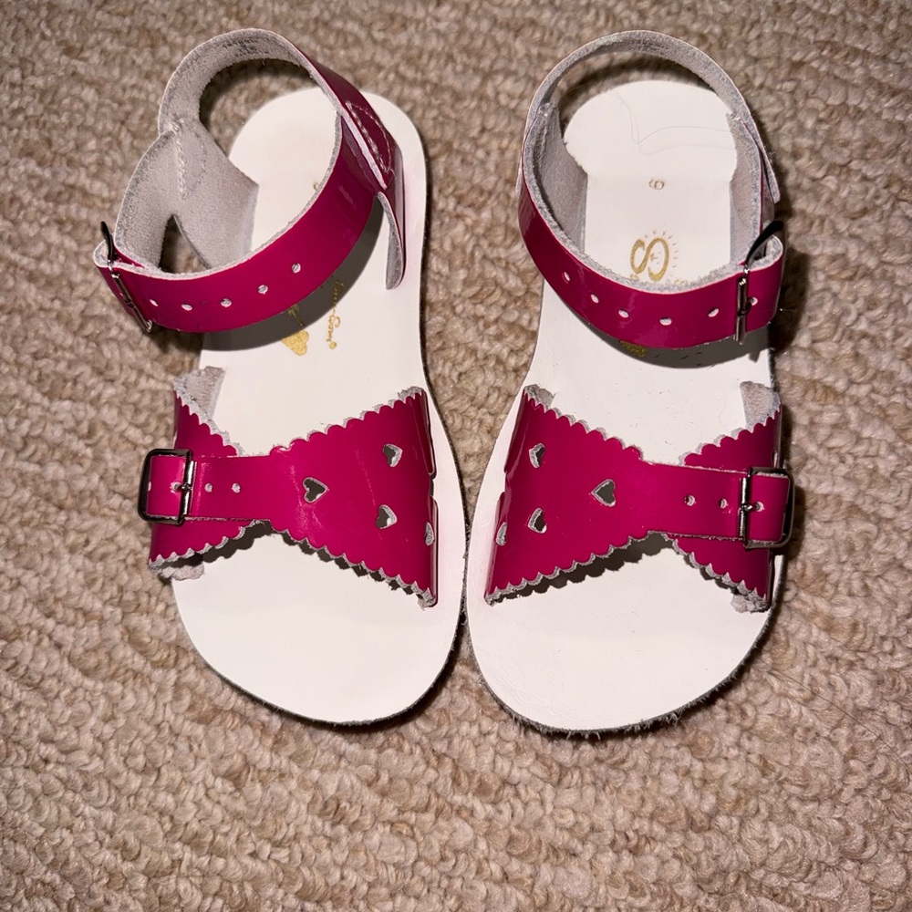 Pink Sun San Heart Sandals